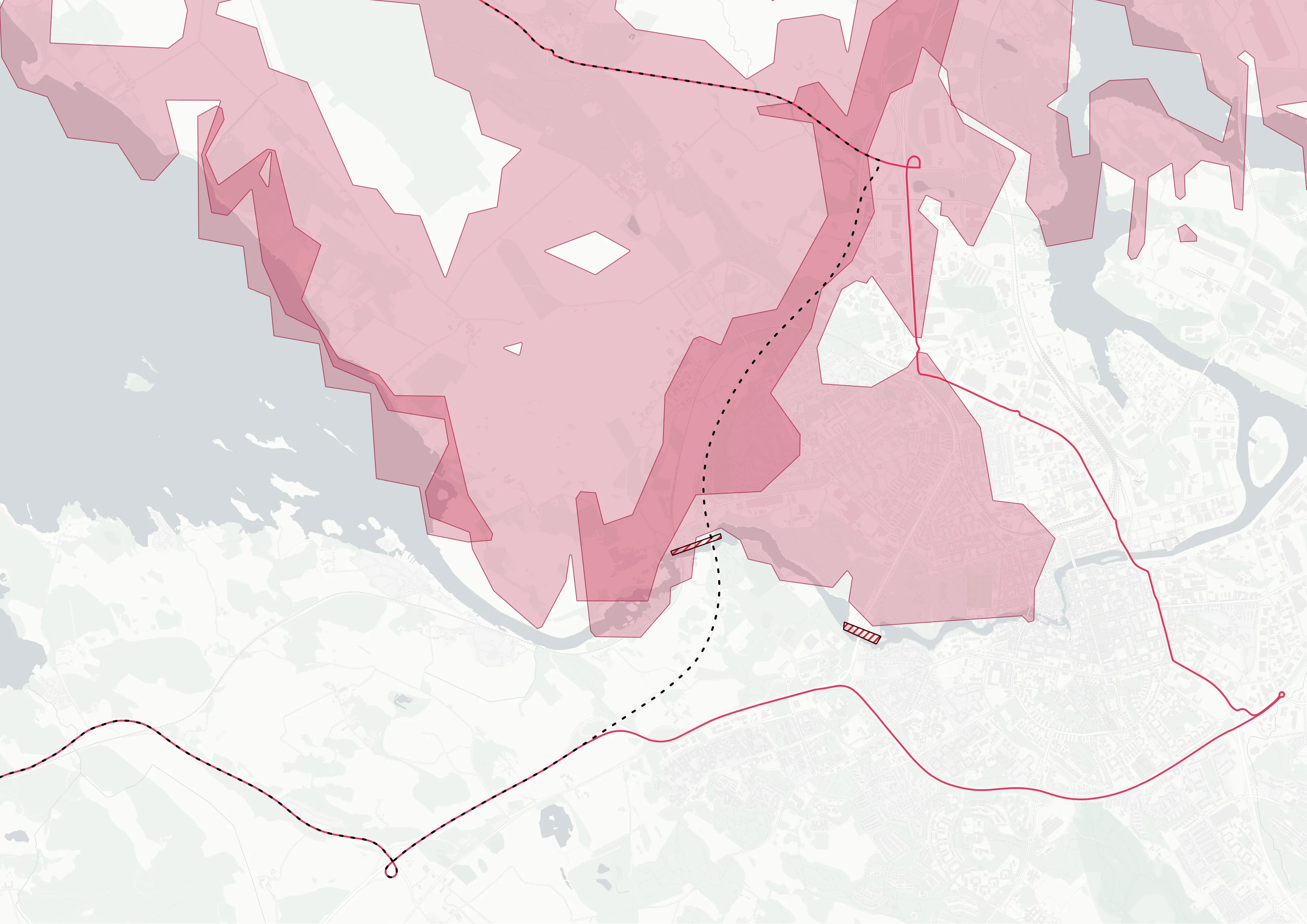 Krisanalys med störning och omledning